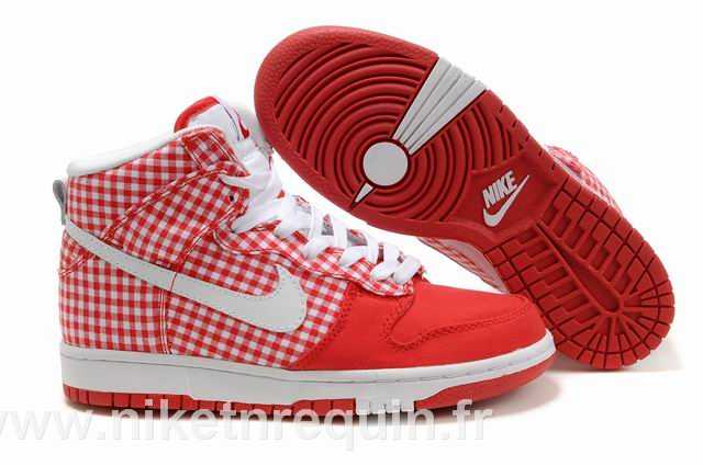Nike Dunk Sb Femmes Rouges